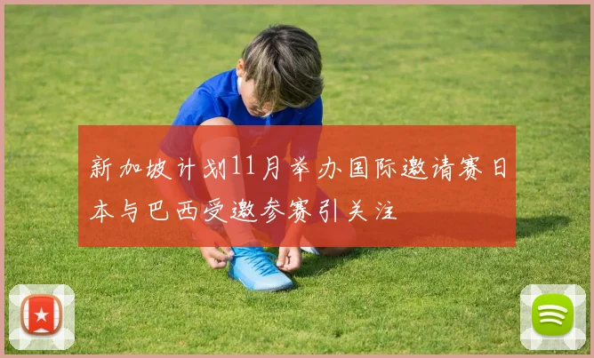 新加坡计划11月举办国际邀请赛日本与巴西受邀参赛引关注