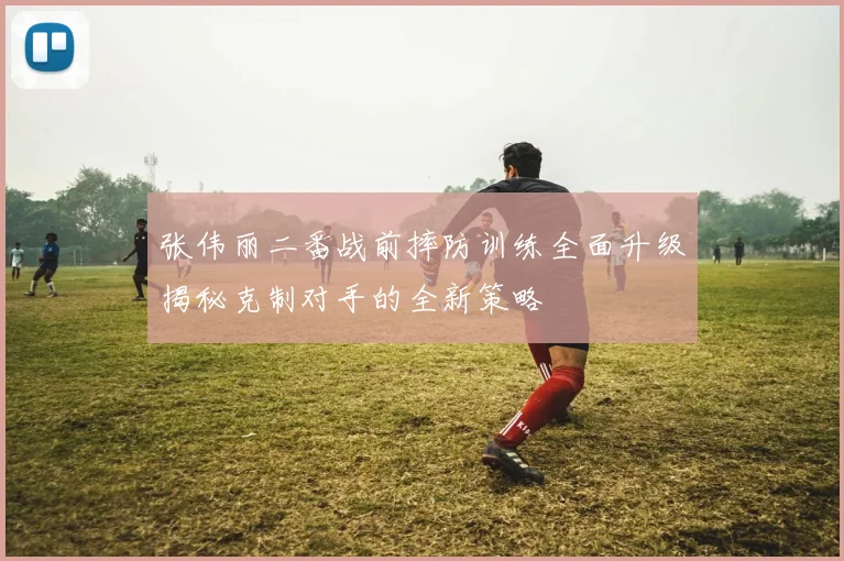 张伟丽二番战前摔防训练全面升级揭秘克制对手的全新策略